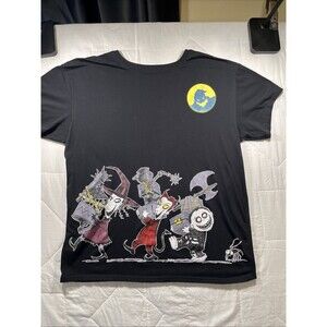 Disney Nightmare Before Christmas Tshirt L Black Oogie Boogie Trio Shirt